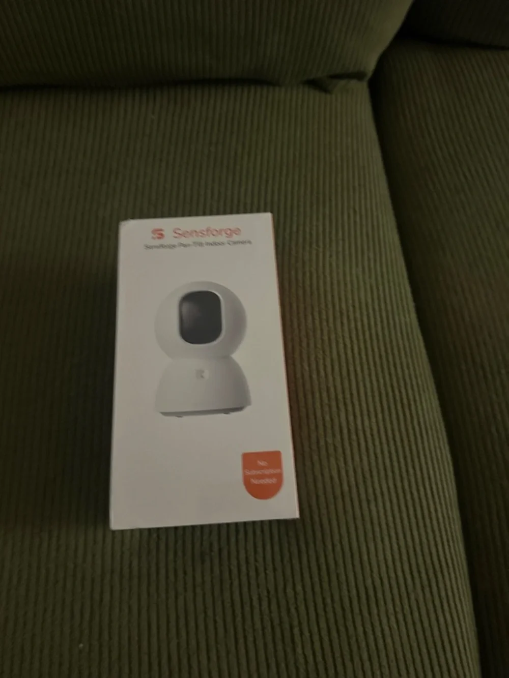 White Smart Home Security Camera